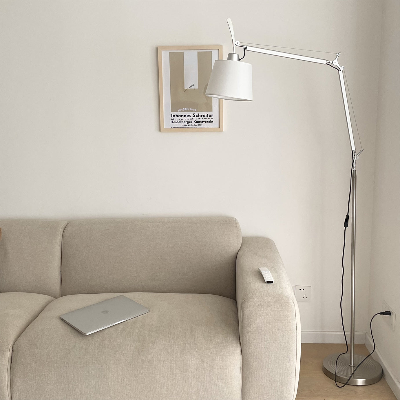 Rocker Contemporary Standing Floor Light, Floor Lamp, detail 28