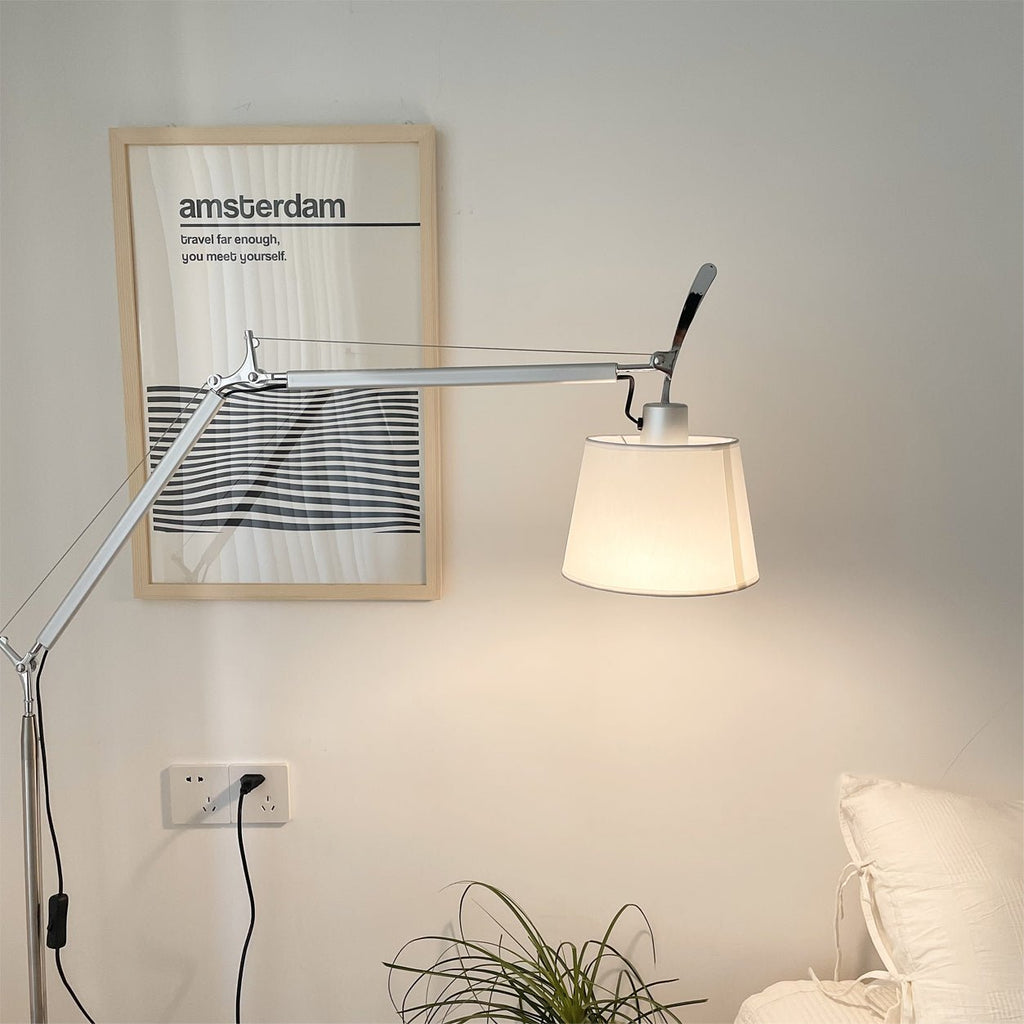 Rocker Contemporary Standing Floor Light, Floor Lamp, detail 22