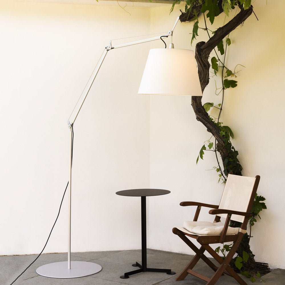 Rocker Contemporary Standing Floor Light, Floor Lamp, detail 2