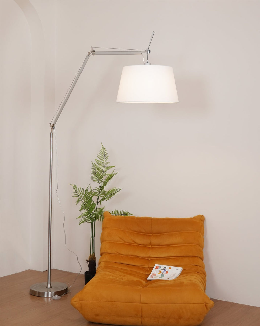 Rocker Contemporary Standing Floor Light, Floor Lamp, detail 27