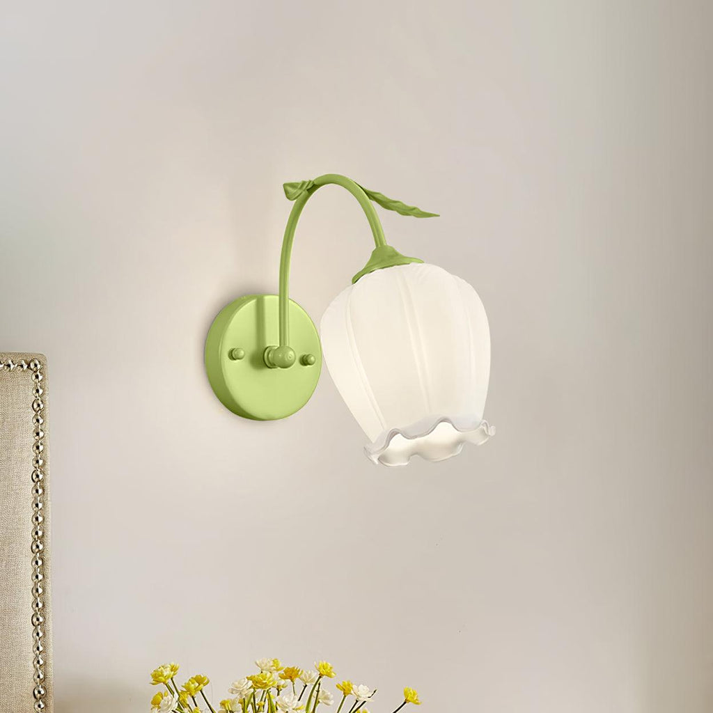 Rococo Wall Light, Hardwired Wall Sconce, Iron, Dia 20cm x H 32cm