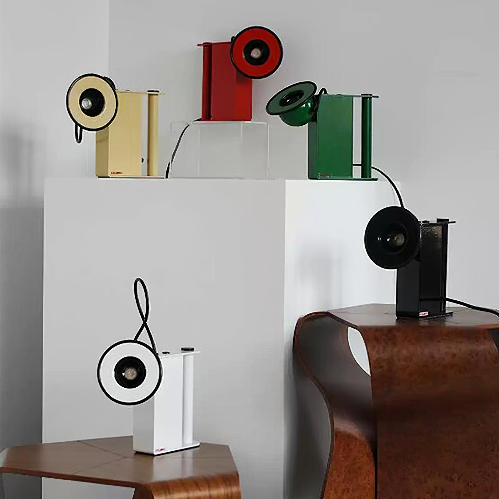 Roland Camera Table Lamp, Bedside Table Lamp, detail 16