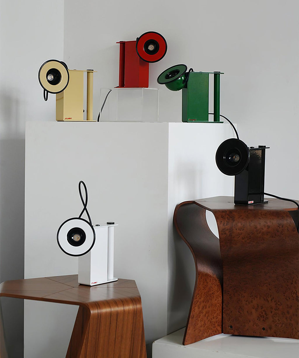 Roland Camera Table Lamp, Bedside Table Lamp, detail 20
