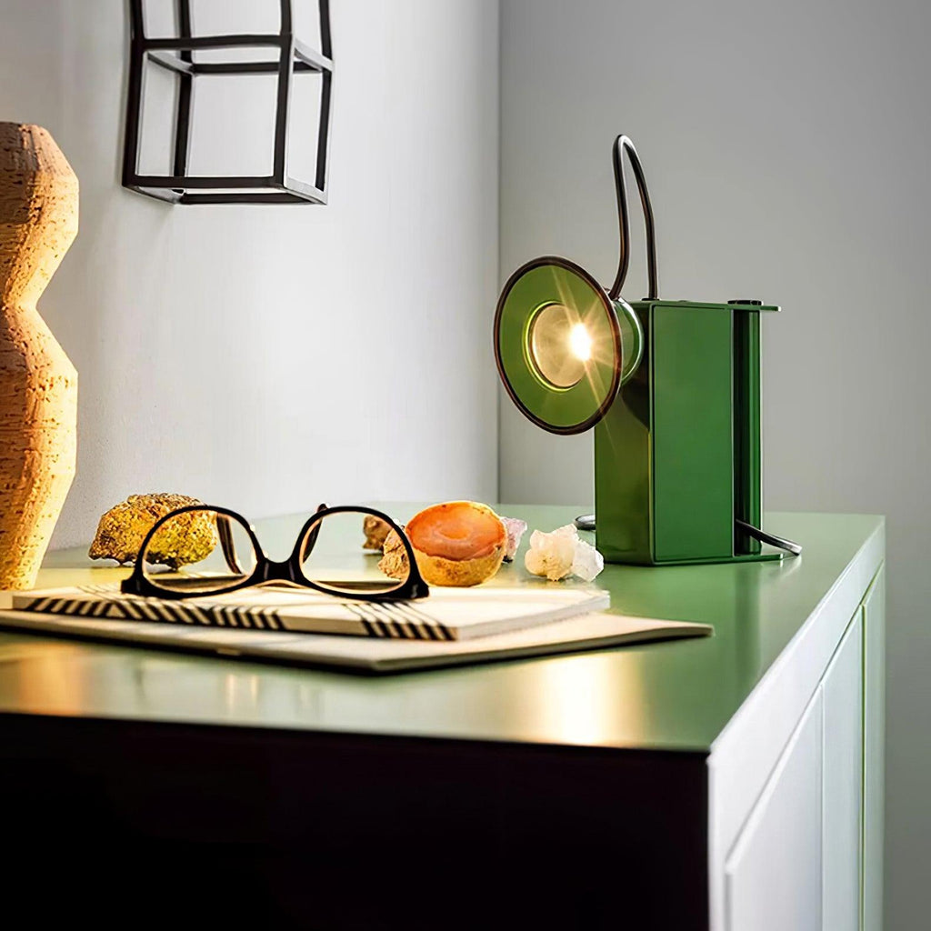 Roland Camera Table Lamp, Bedside Table Lamp, detail 23