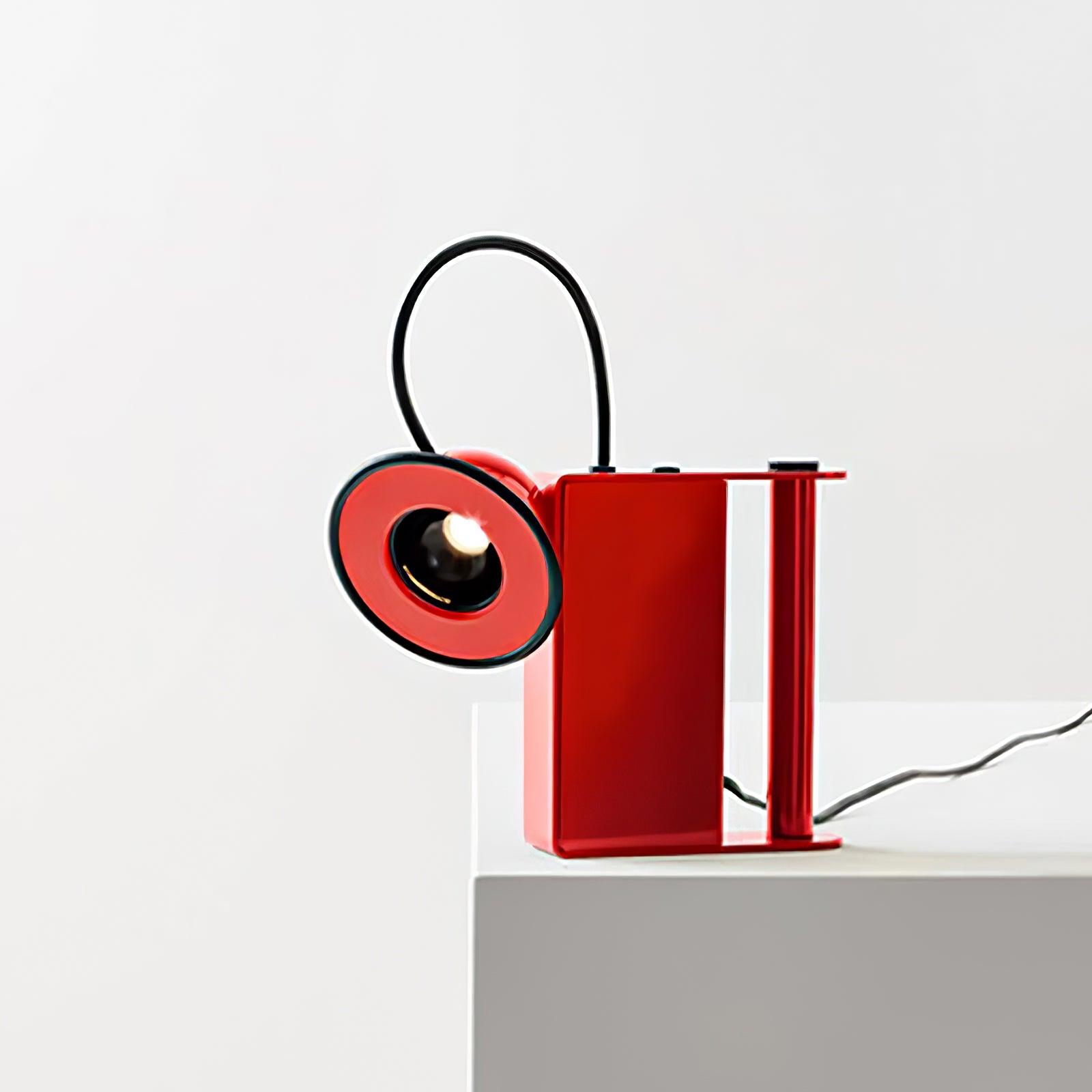 Roland Camera Table Lamp, Bedside Table Lamp, detail 6