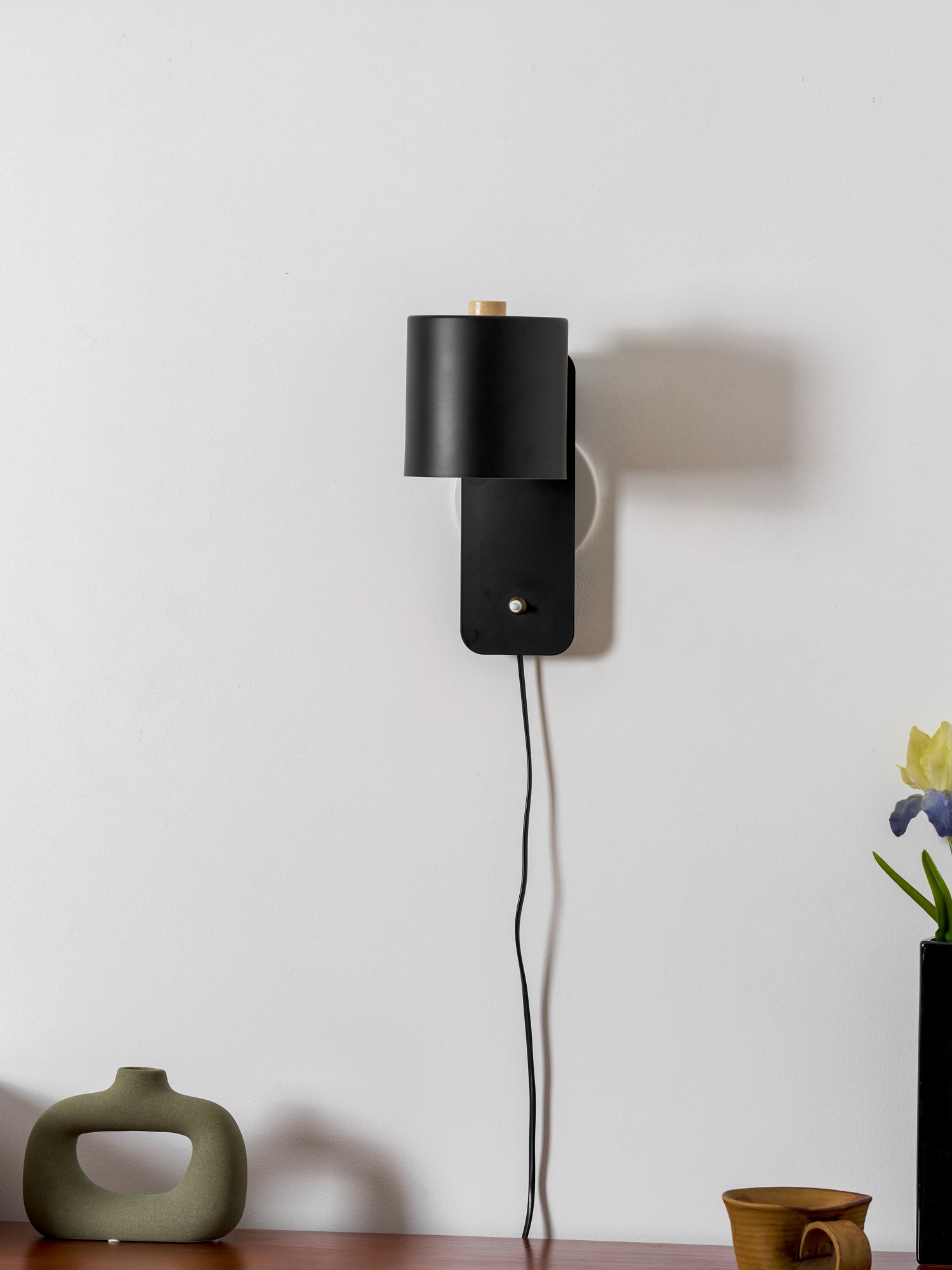 Rotatable Cylinder Plug-In Wall Light, Plug-In Wall Sconce, detail 22