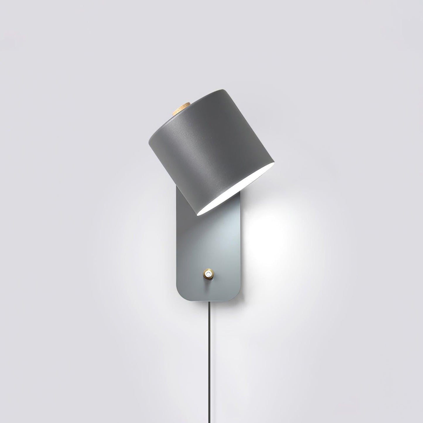 Rotatable Cylinder Plug-In Wall Light, Plug-In Wall Sconce, detail 33