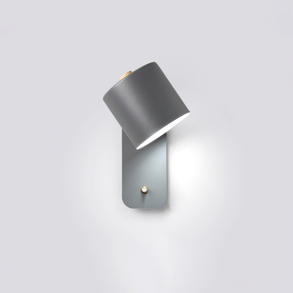 Rotatable Cylinder Wall Light, Hardwired Wall Sconce, detail 9