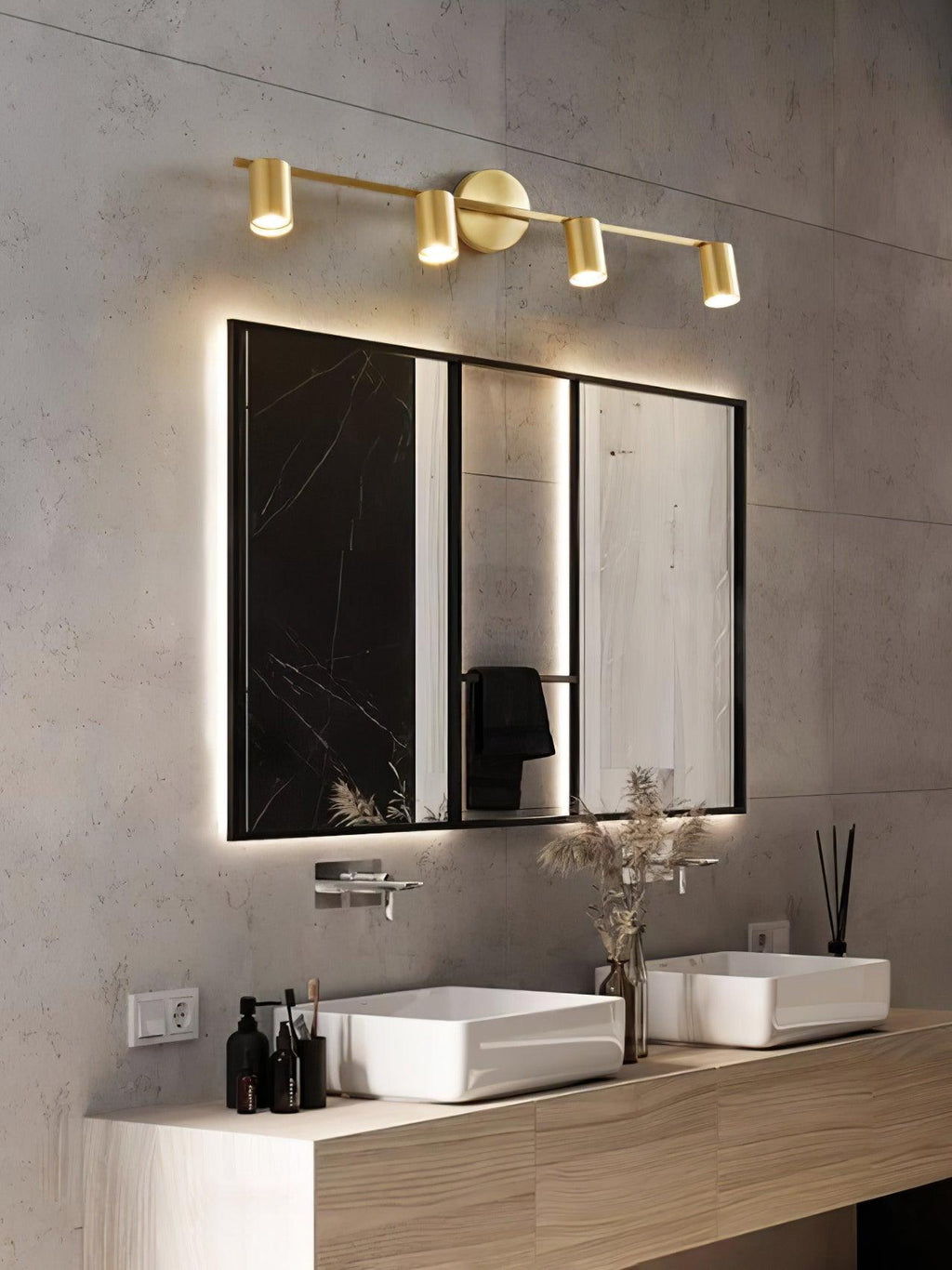 Rotatable Spotlight Sconce Wall Light, Hardwired Wall Sconce, detail 25