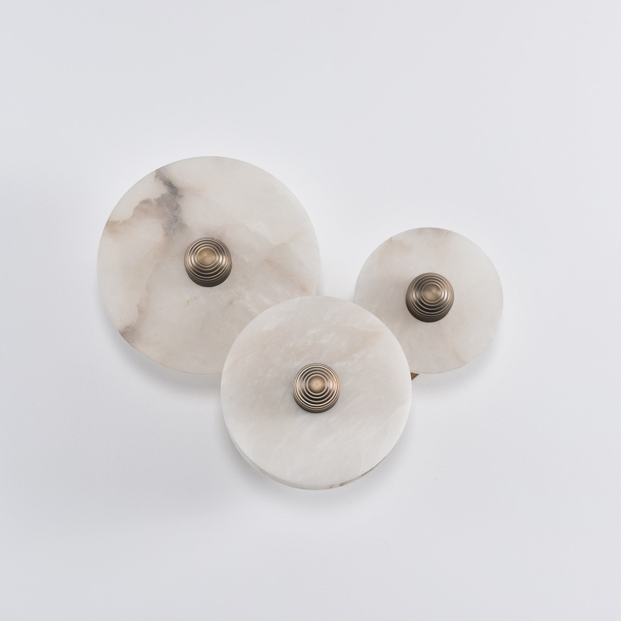 Nayra Alabaster Wall Light, Hardwired Wall Sconce, detail 9