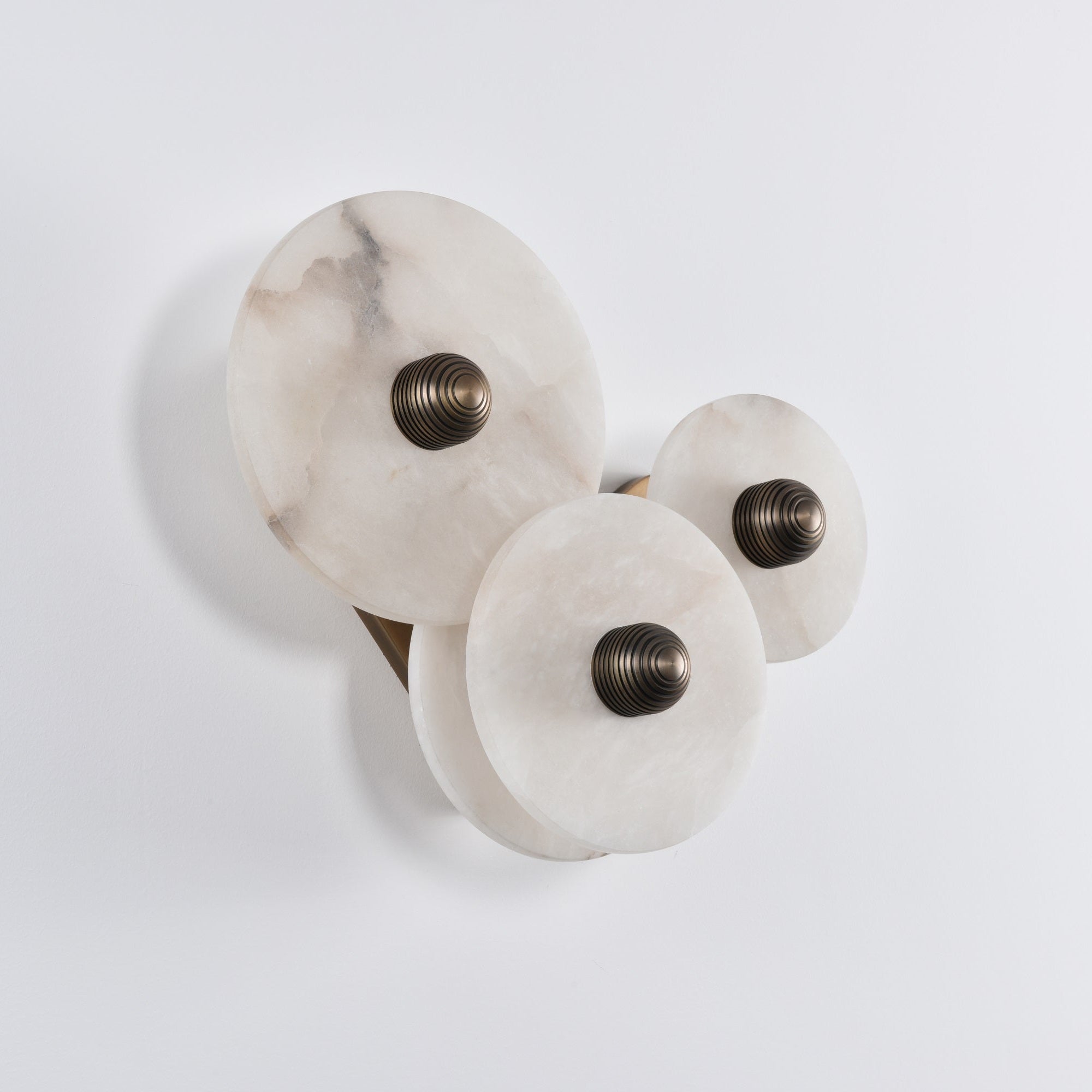 Nayra Alabaster Wall Light, Hardwired Wall Sconce, detail 10