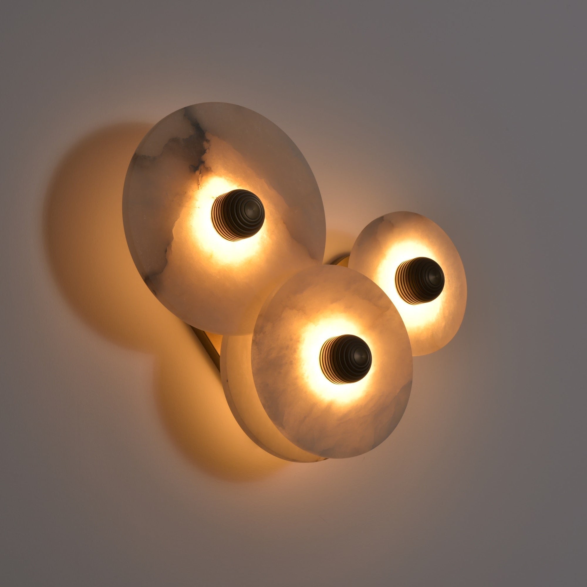 Nayra Alabaster Wall Light, Hardwired Wall Sconce, detail 14