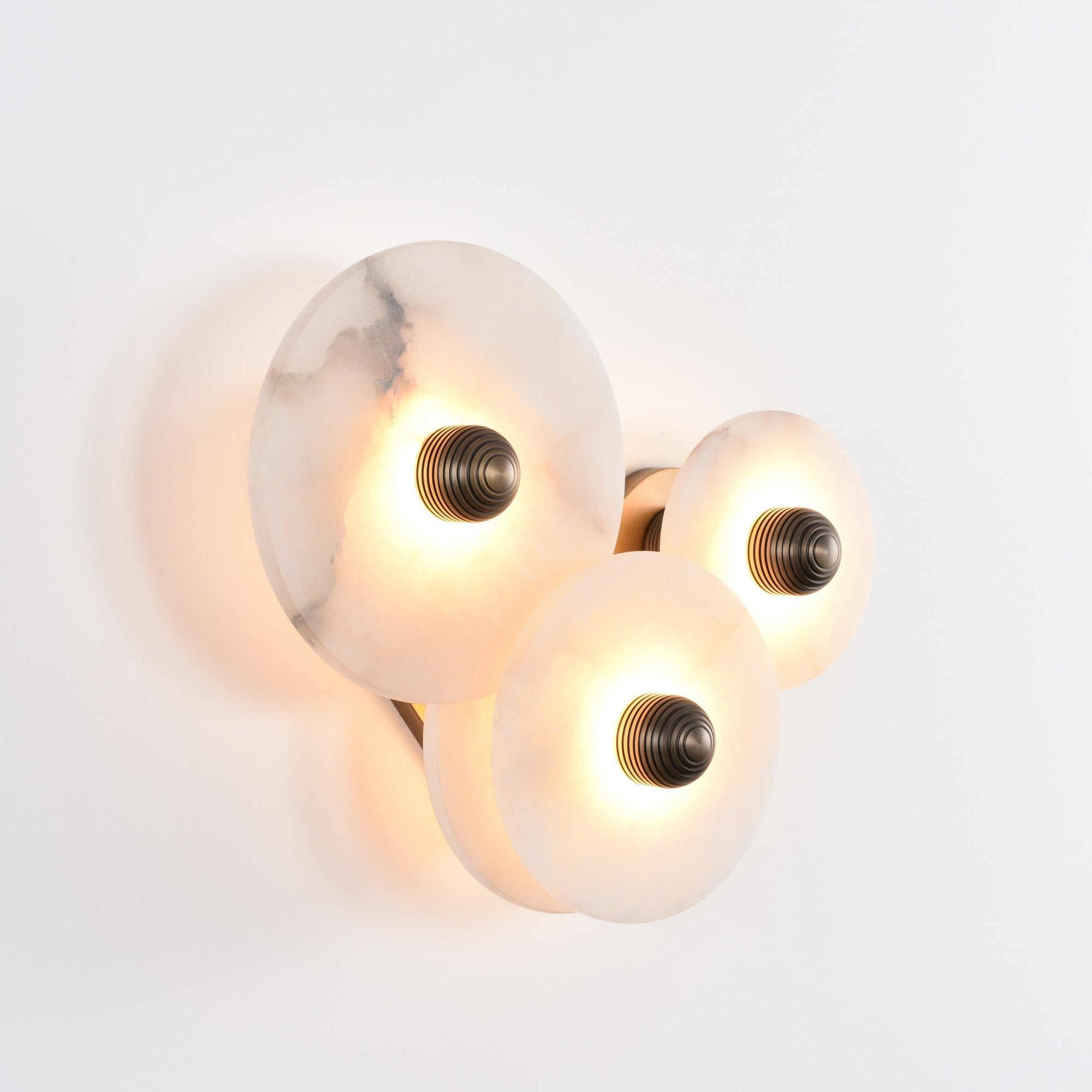 Nayra Alabaster Wall Light, Hardwired Wall Sconce, detail 16