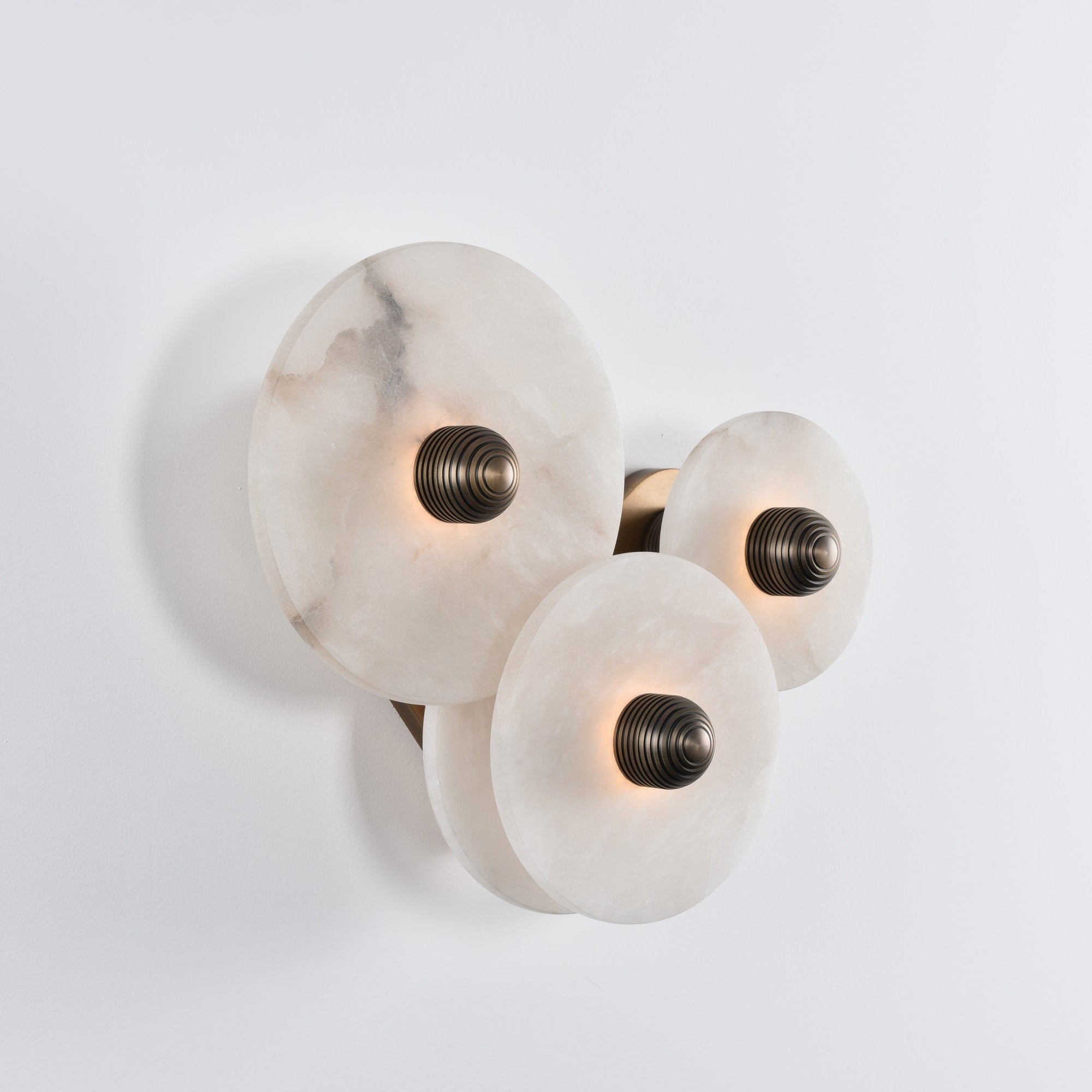 Nayra Alabaster Wall Light, Hardwired Wall Sconce, detail 18