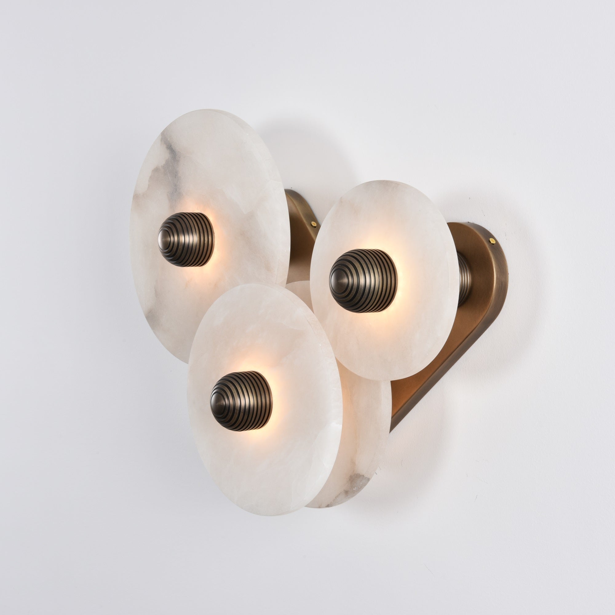 Nayra Alabaster Wall Light, Hardwired Wall Sconce, detail 21