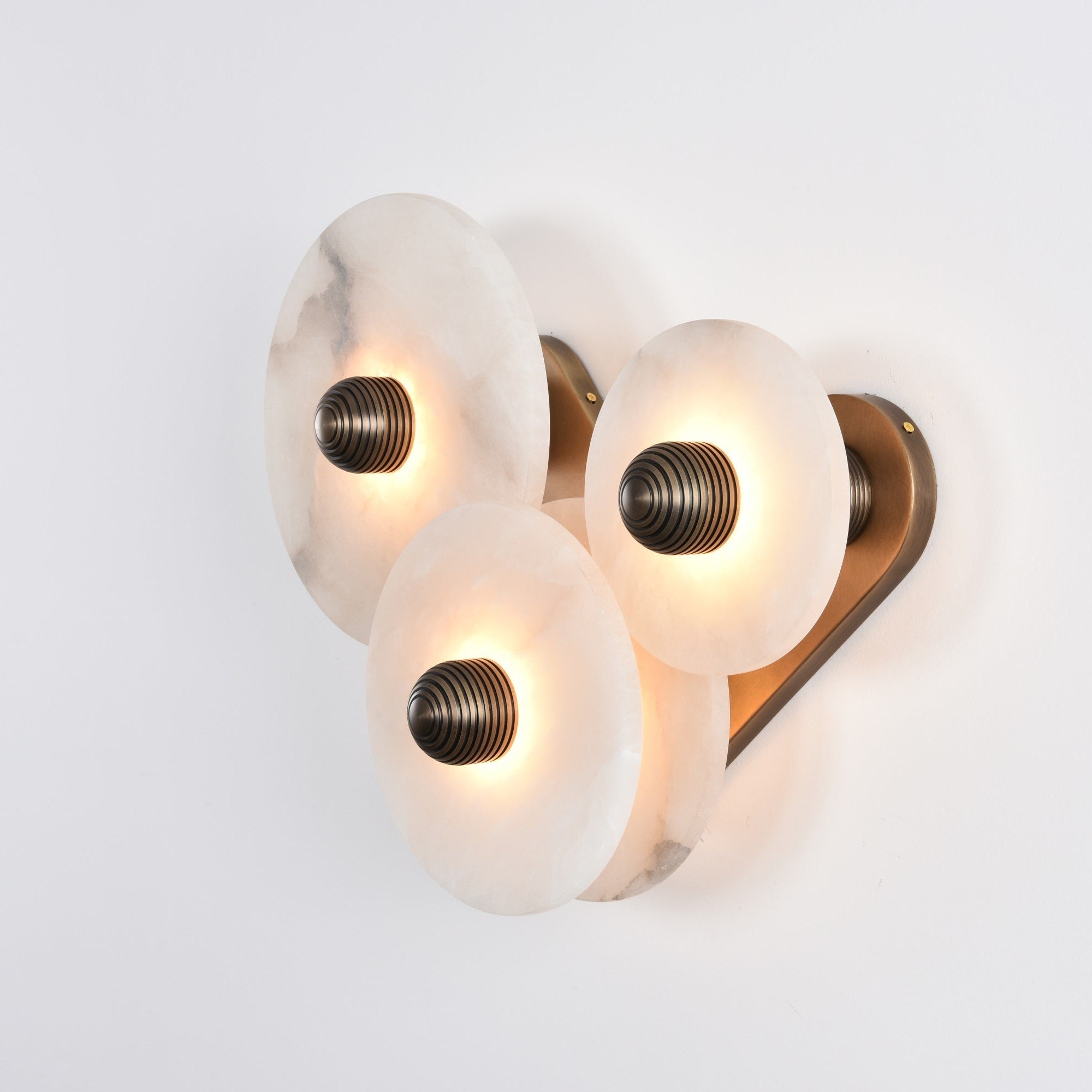 Nayra Alabaster Wall Light, Hardwired Wall Sconce, detail 22