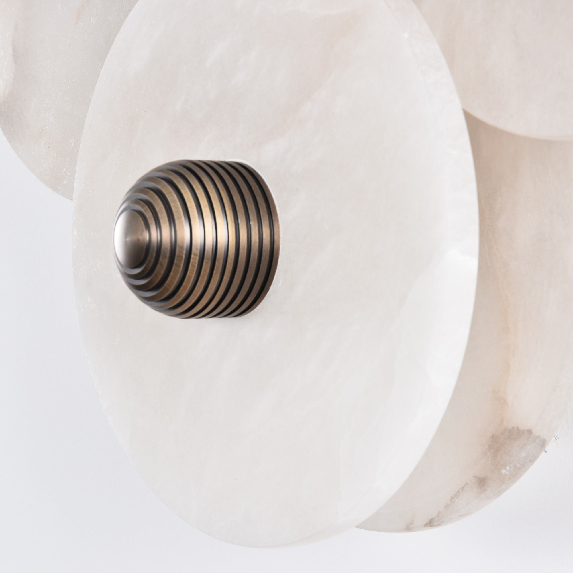Nayra Alabaster Wall Light, Hardwired Wall Sconce, detail 26