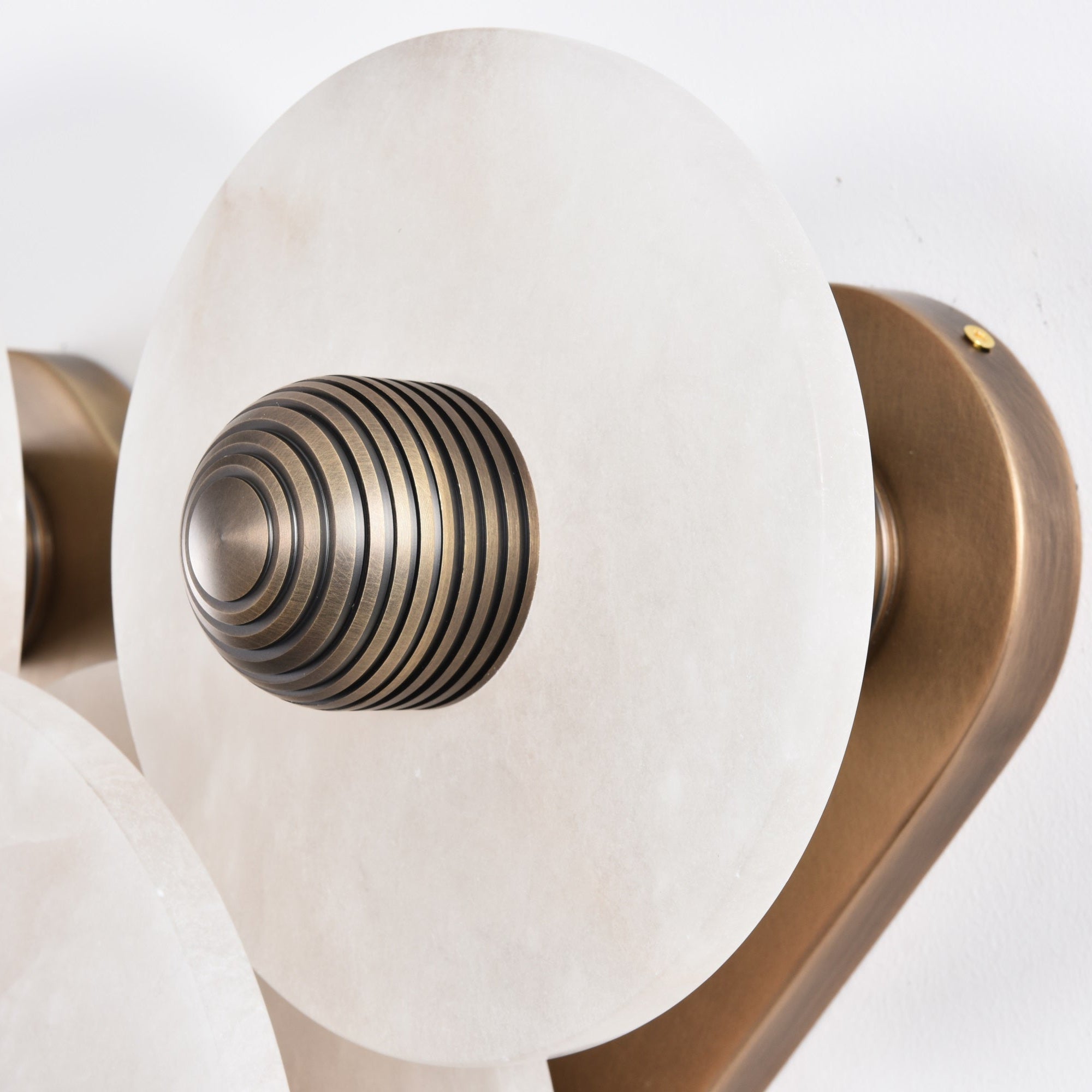 Nayra Alabaster Wall Light, Hardwired Wall Sconce, detail 27
