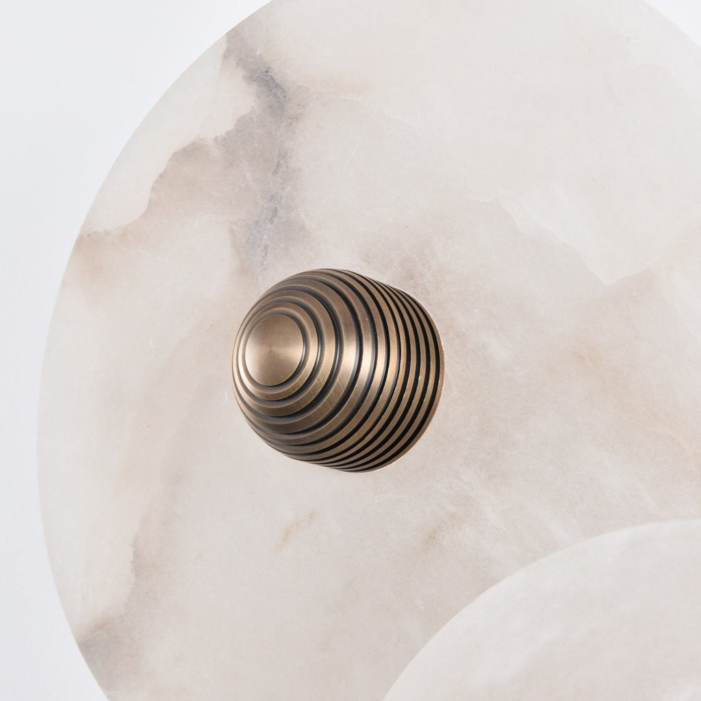 Nayra Alabaster Wall Light, Hardwired Wall Sconce, detail 28