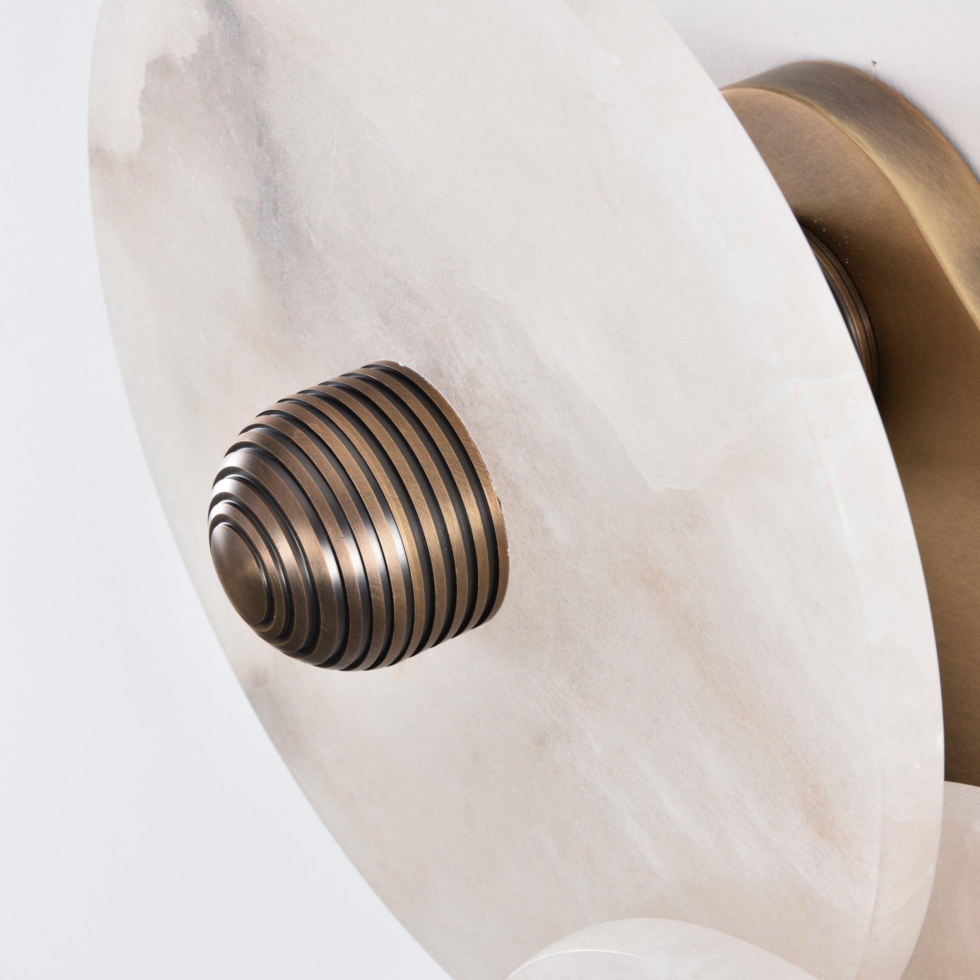 Nayra Alabaster Wall Light, Hardwired Wall Sconce, detail 29