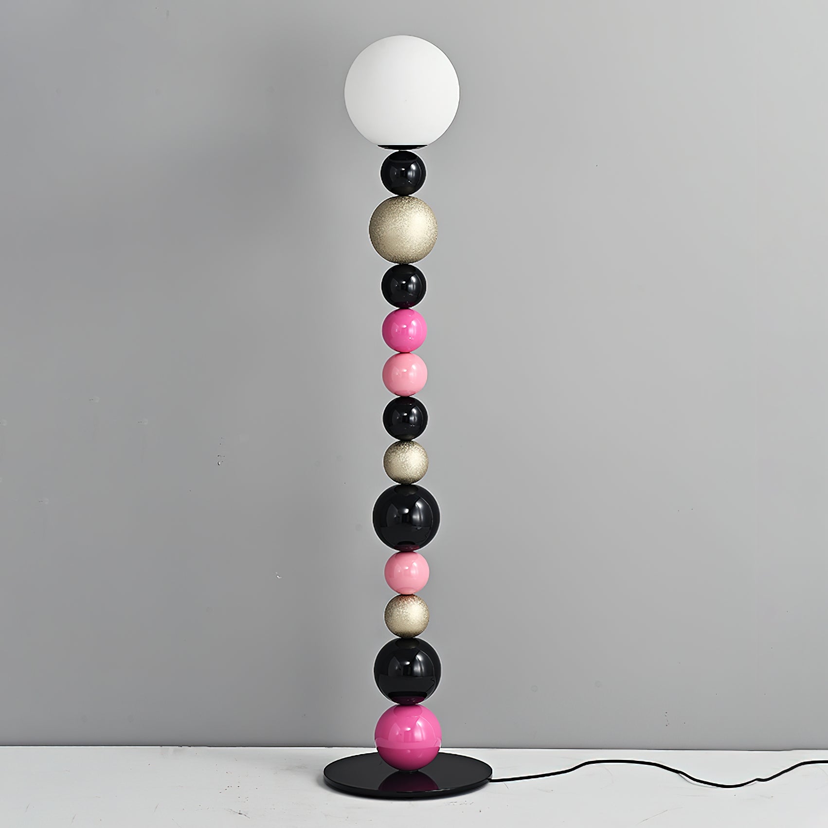 Circular Balls Stacking Floor Light, Floor Lamp, detail 4