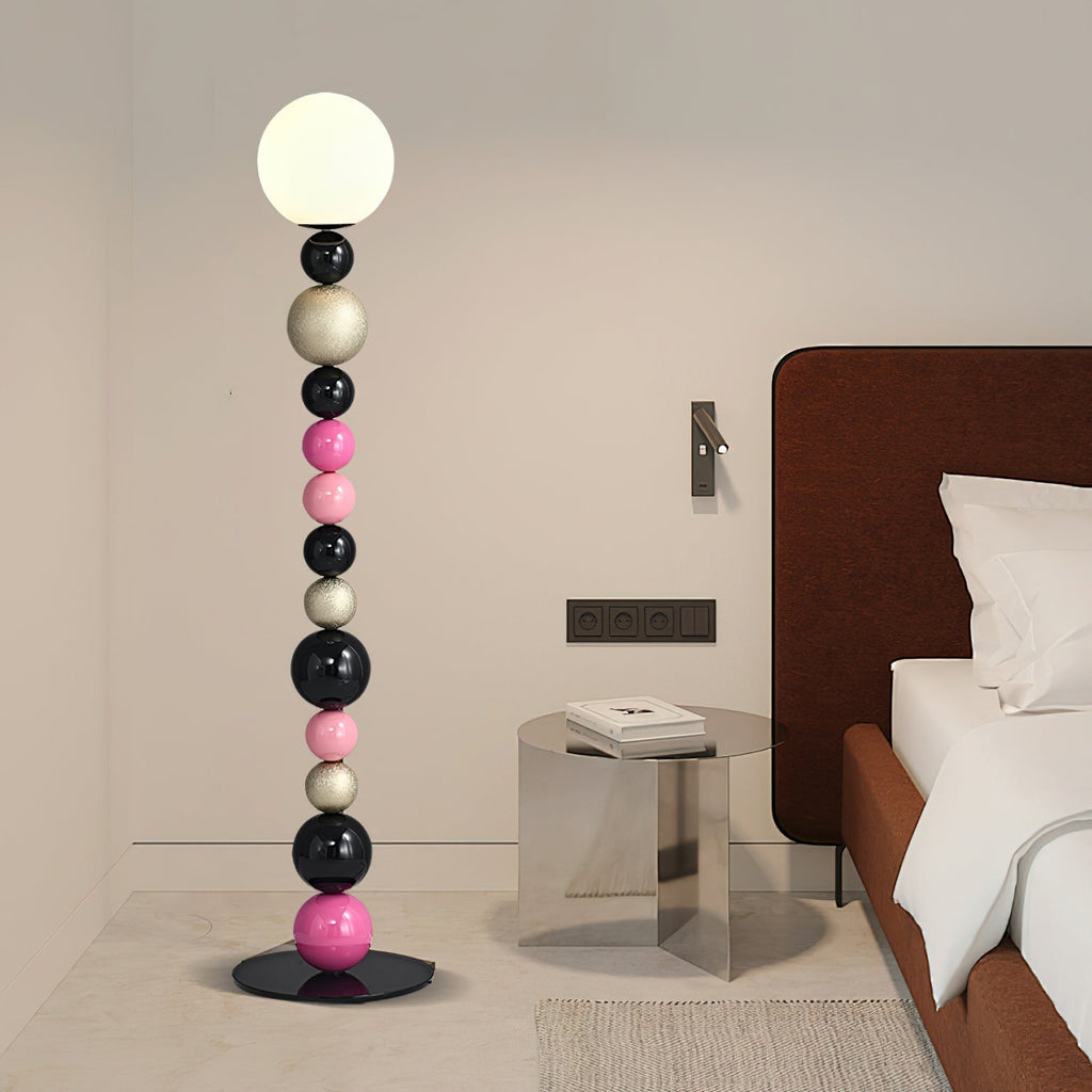 Circular Balls Stacking Floor Light, Floor Lamp, detail 7