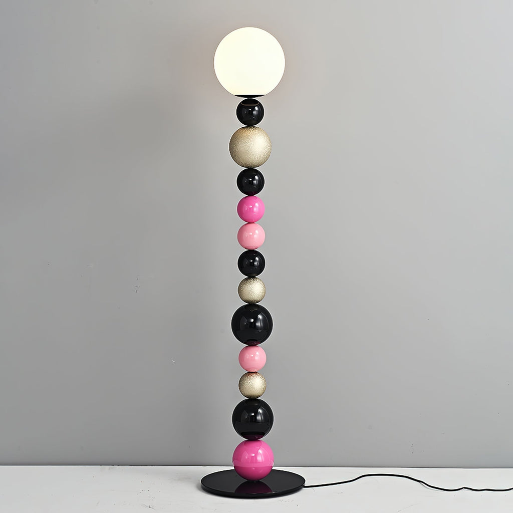 Circular Balls Stacking Floor Light, Floor Lamp, detail 3