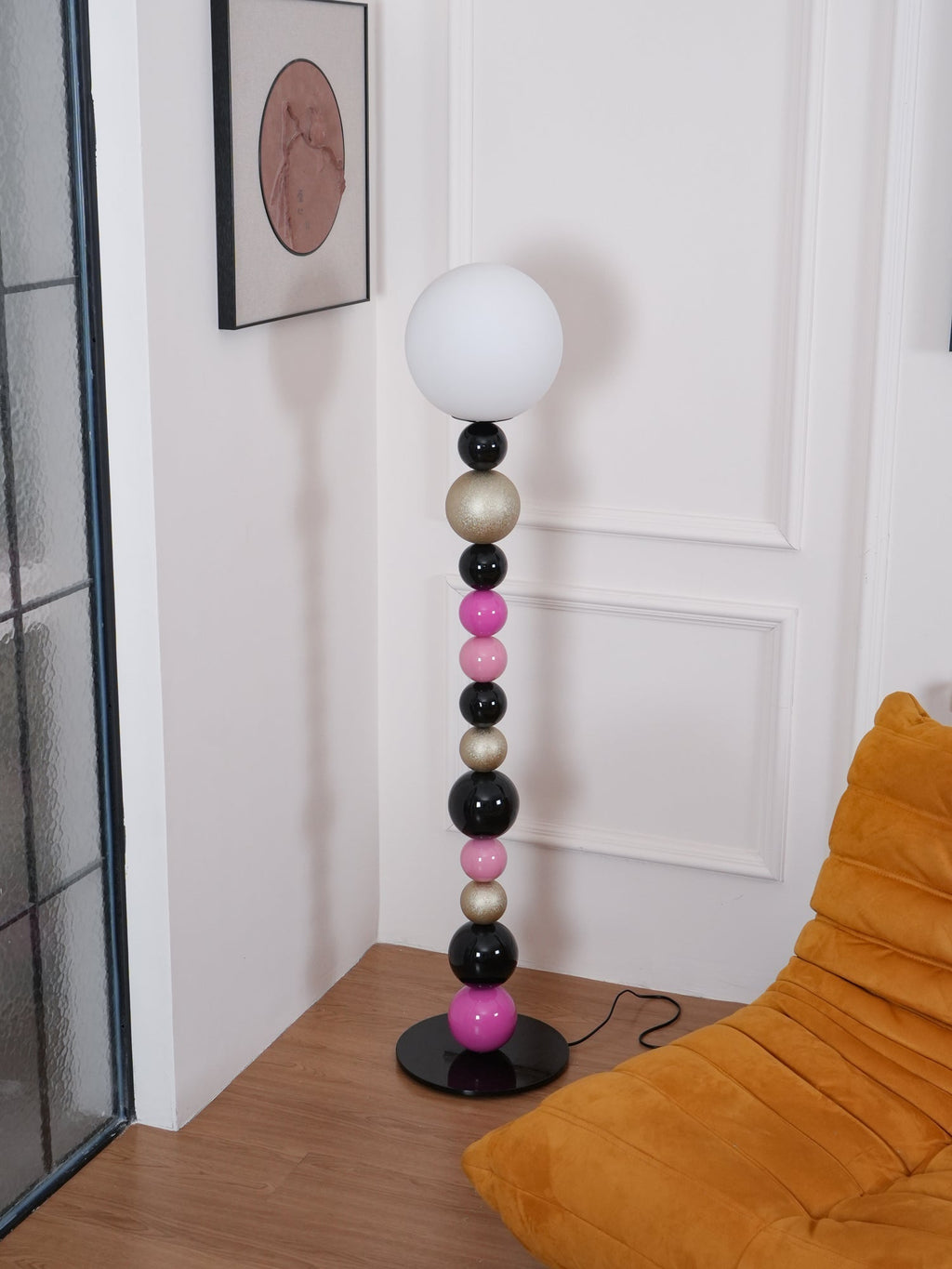 Circular Balls Stacking Floor Light, Floor Lamp, detail 18