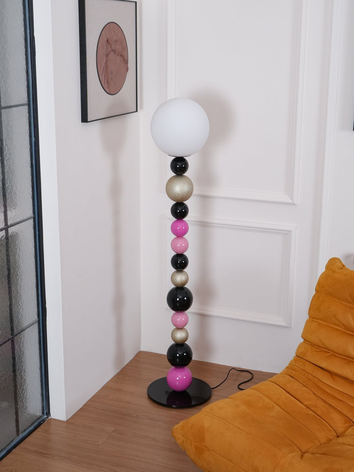 Circular Balls Stacking Floor Light, Floor Lamp, detail 18