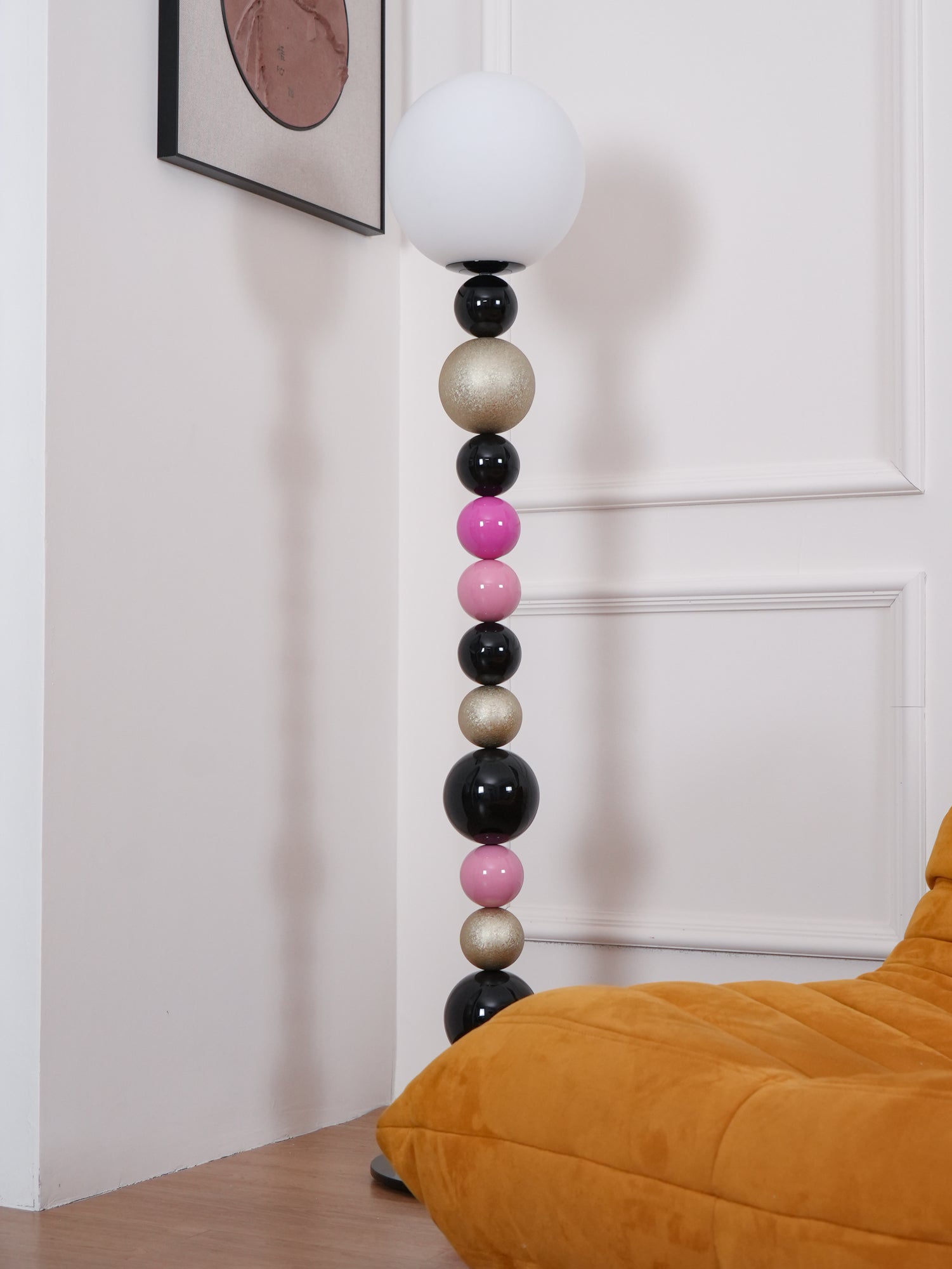 Circular Balls Stacking Floor Light, Floor Lamp, detail 15