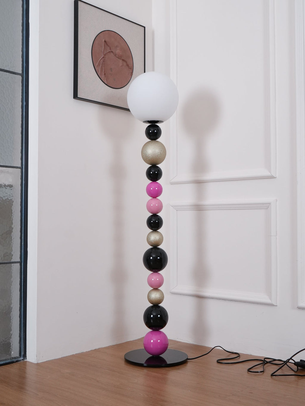 Circular Balls Stacking Floor Light, Floor Lamp, detail 11