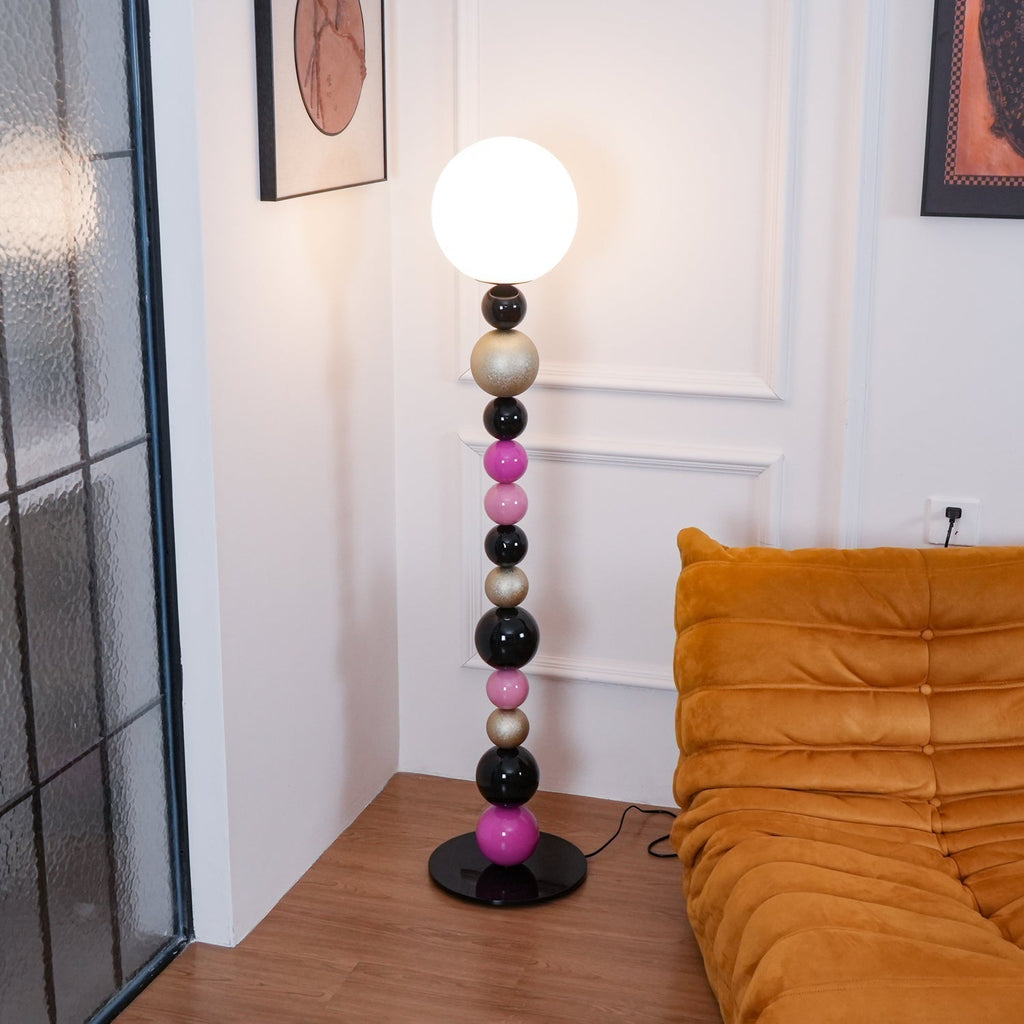 Circular Balls Stacking Floor Light, Floor Lamp, detail 5