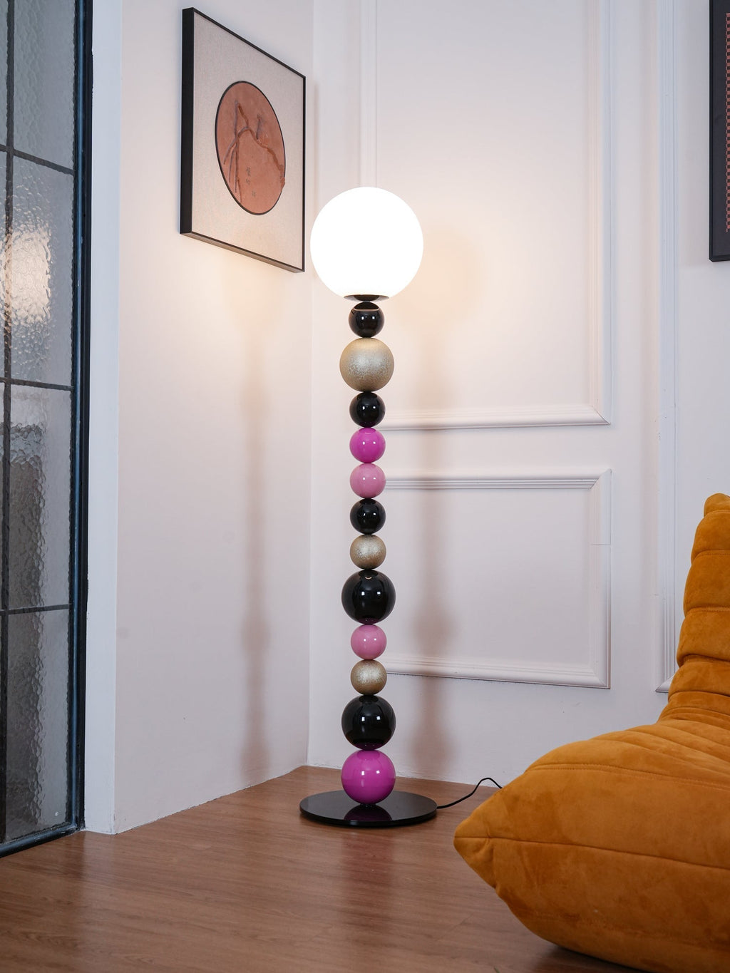 Circular Balls Stacking Floor Light, Floor Lamp, detail 21