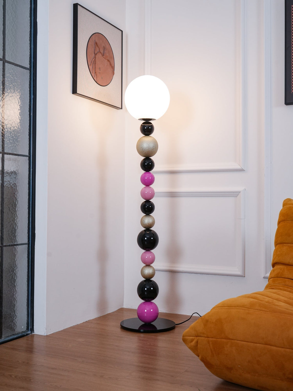 Circular Balls Stacking Floor Light, Floor Lamp, detail 21