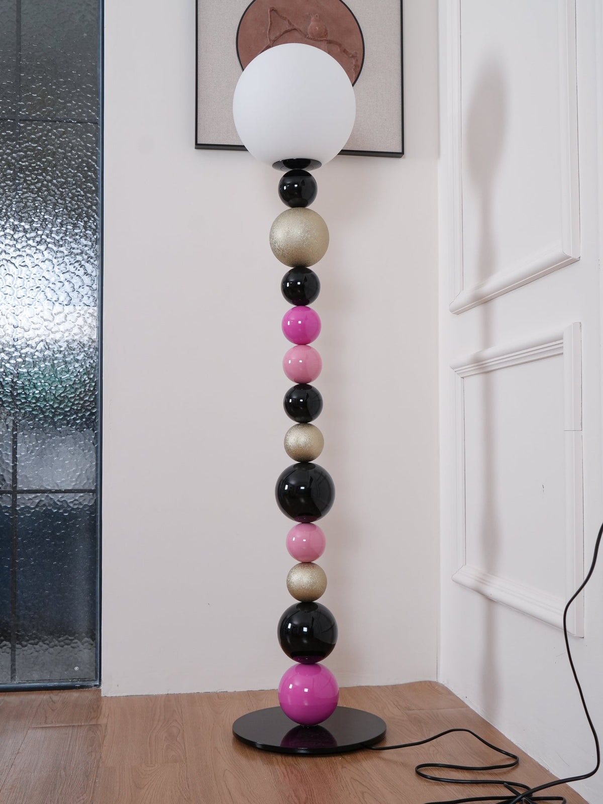 Circular Balls Stacking Floor Light, Floor Lamp, detail 20