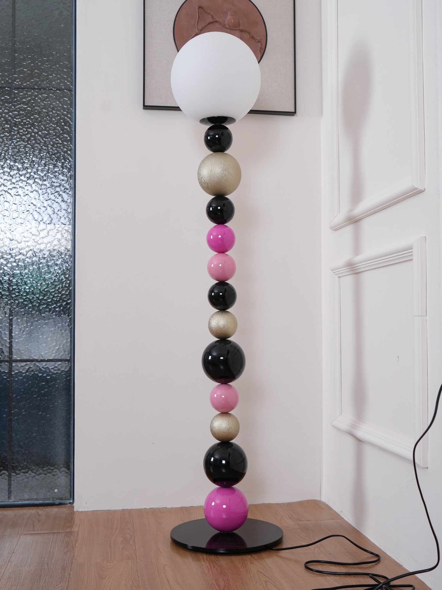 Circular Balls Stacking Floor Light, Floor Lamp, detail 20