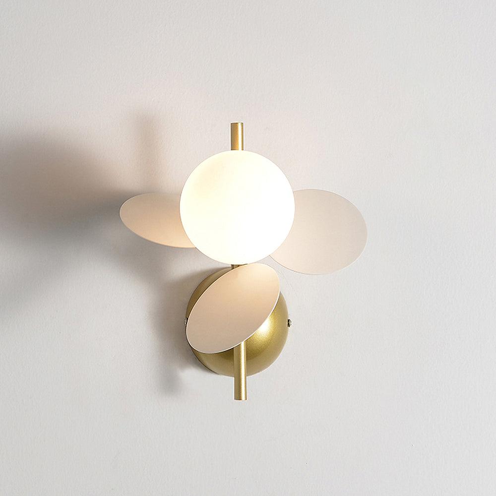 Circular Macaron Wall Light, Hardwired Wall Sconce, detail 3