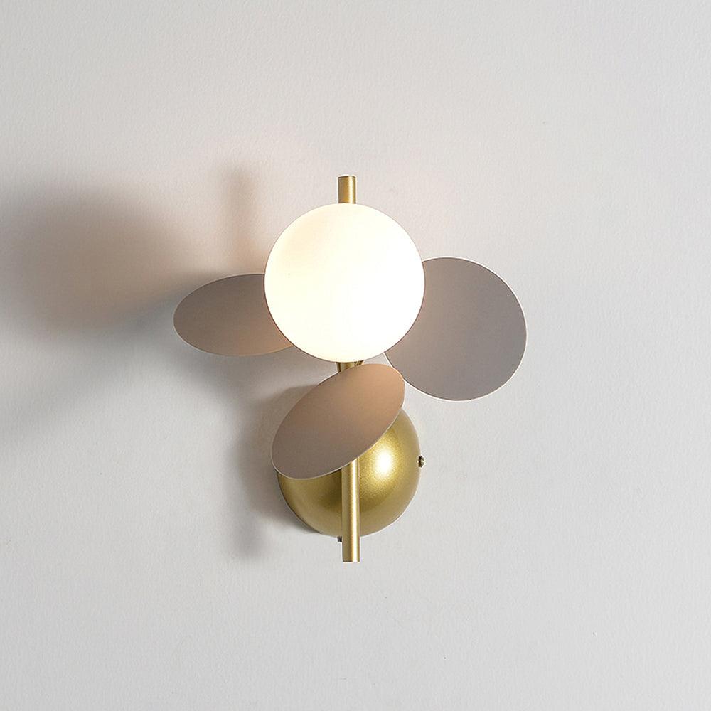 Circular Macaron Wall Light, Hardwired Wall Sconce, detail 4