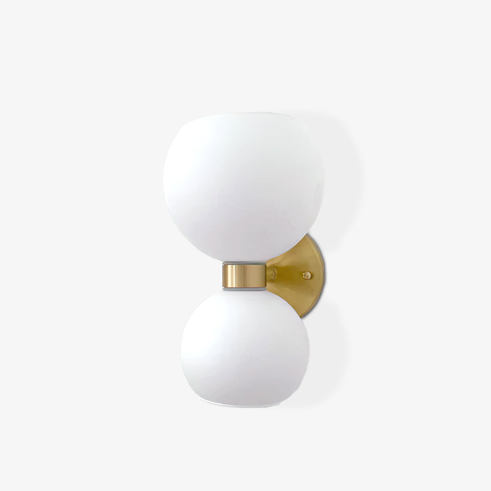 Circular Pearl Sconce, Hardwired Wall Sconce, detail 2