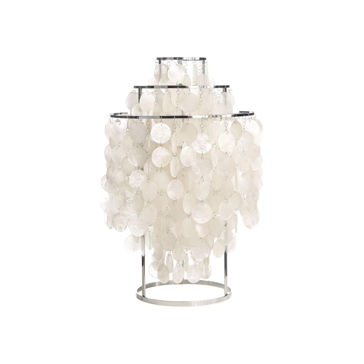 Circular Shell Table Light, Bedside Table Lamp, detail 56