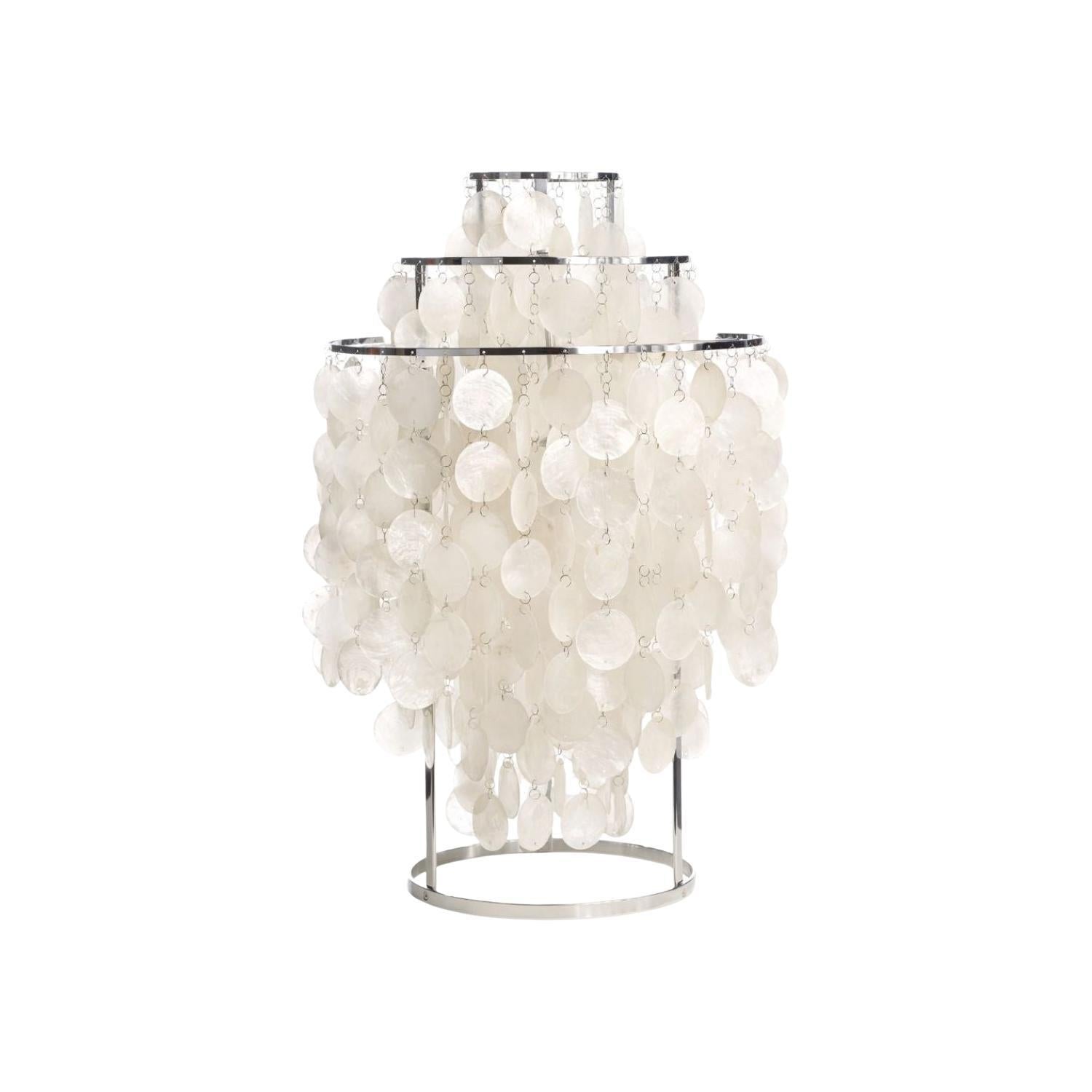 Circular Shell Table Light, Bedside Table Lamp, detail 56