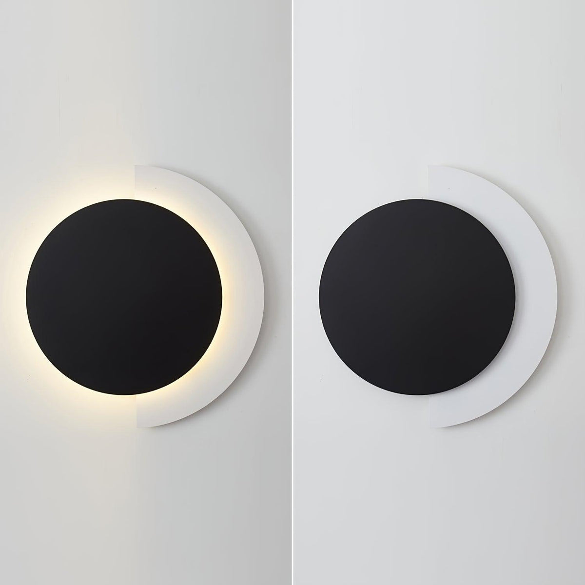 Rounded Abstract Art Wall Light, Bedroom Wall Sconce, detail 19