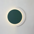 Rounded Abstract Art Wall Light, Bedroom Wall Sconce, Iron, Dia 20.5cm x H 30.5cm