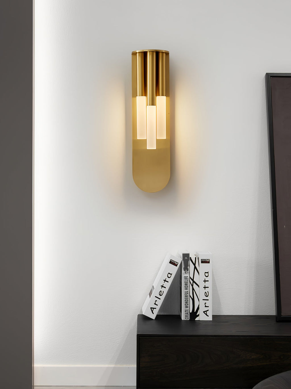 Rousseau Wall Light - ∅ 4.7″ x H 16.9″ Metal, Hardwired Wall Sconce, detail 11