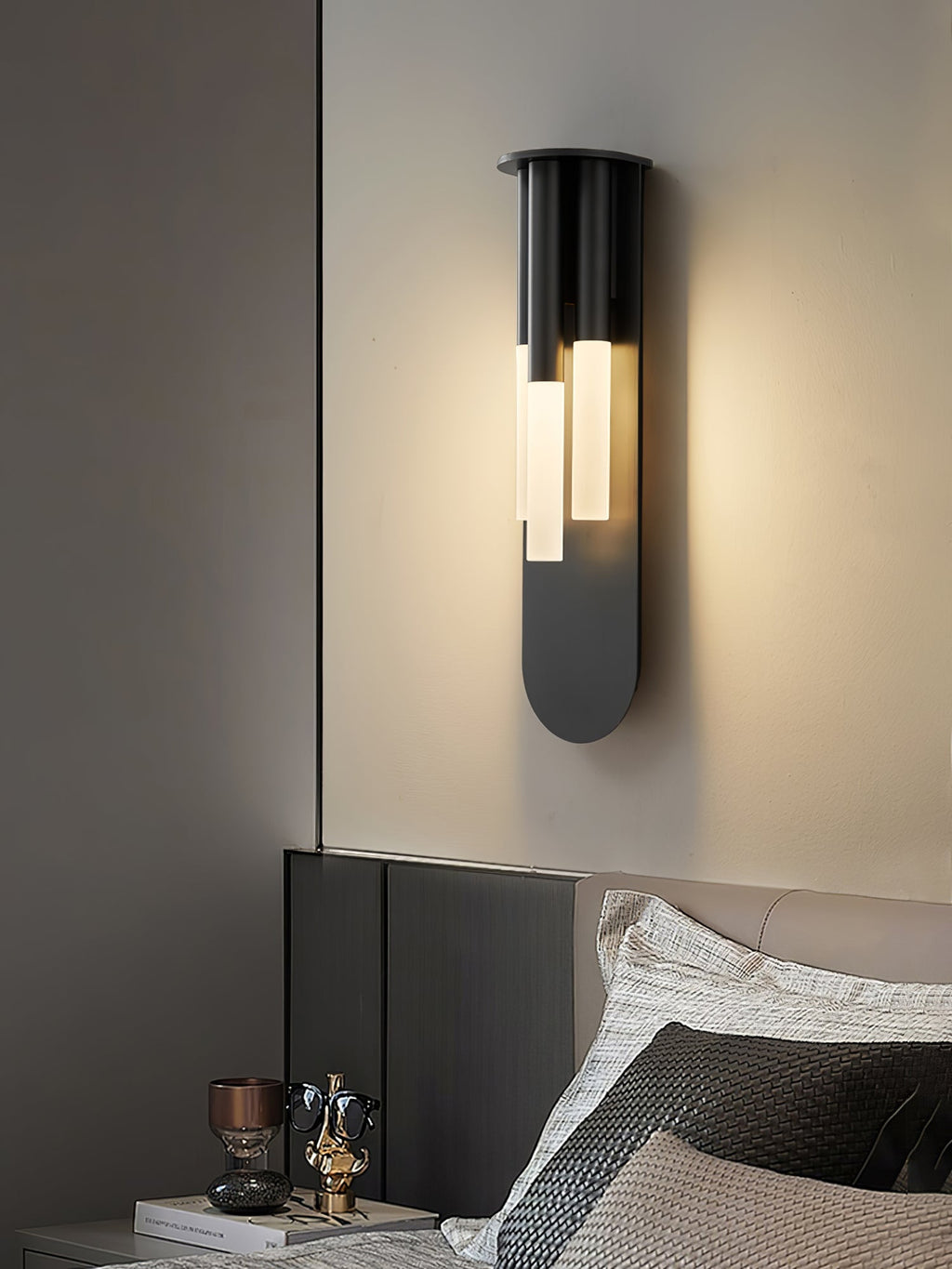 Rousseau Wall Light - ∅ 4.7″ x H 16.9″ Metal, Hardwired Wall Sconce, detail 12