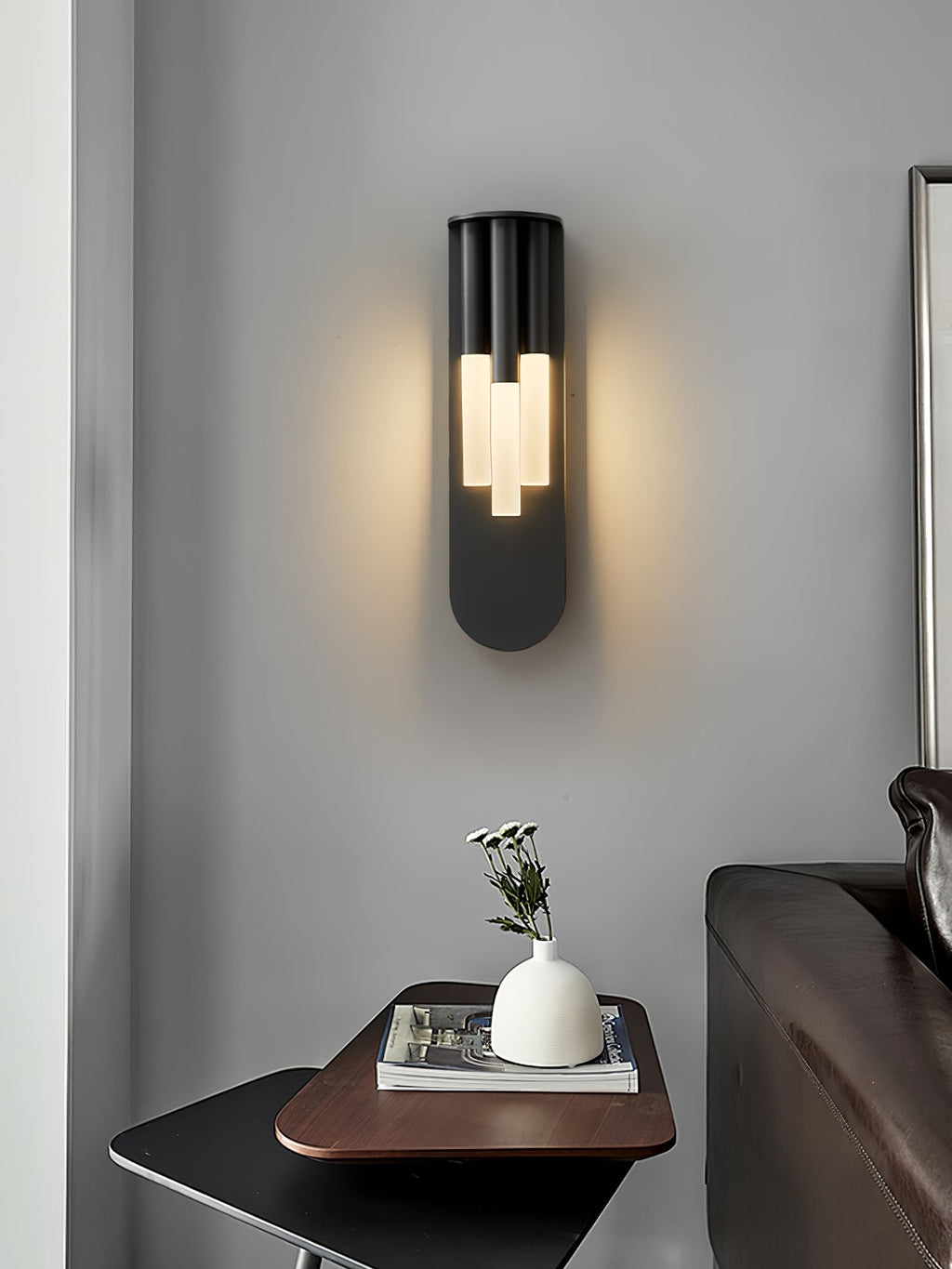 Rousseau Wall Light - ∅ 4.7″ x H 16.9″ Metal, Hardwired Wall Sconce, detail 18