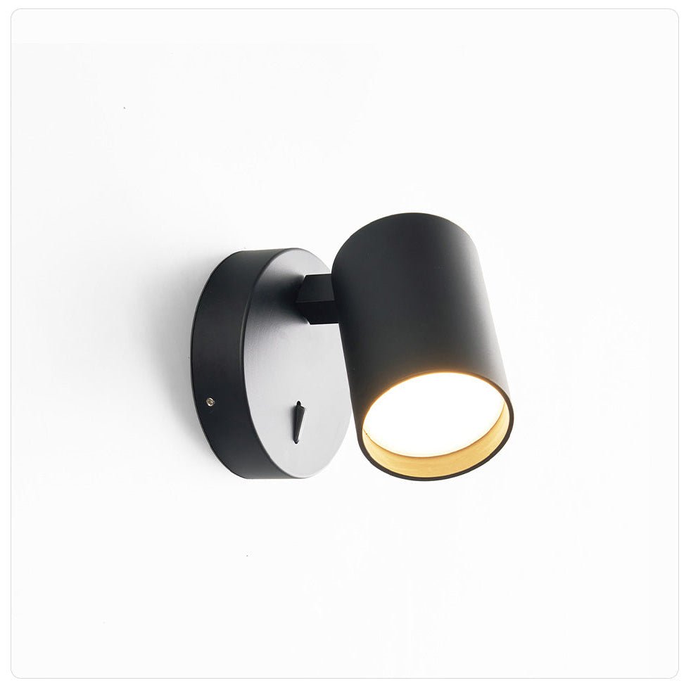 Metal Rowen Wall Spotlight, Plug-In Wall Sconce, detail 10