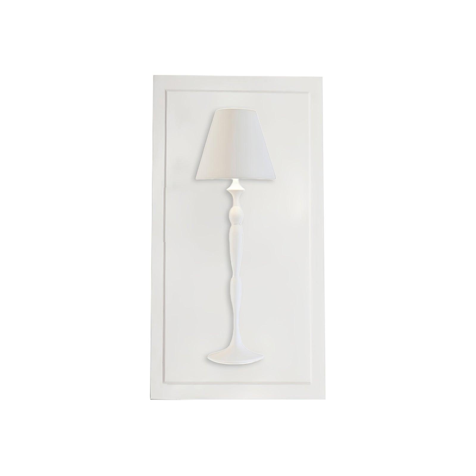 Plaster Picture Wall Light, Hardwired Wall Sconce, detail 10