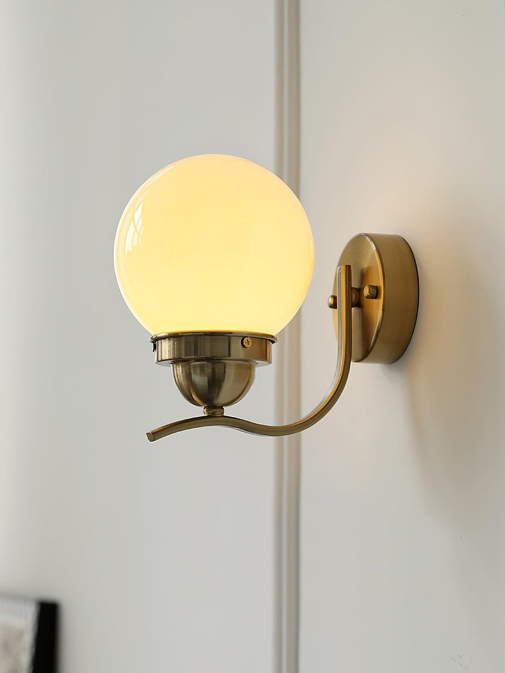 Ryttenberg Wall Light, Bedroom Wall Sconce, detail 10
