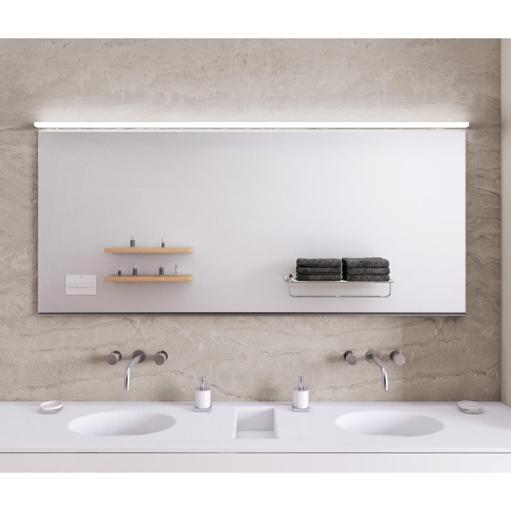 Stiletto Lungo 59 Inch Led Bath Vanity Fixture, Bathroom Vanity Light, detail 2